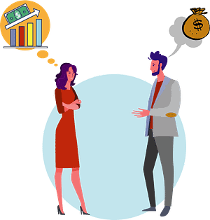 Business proposal talk