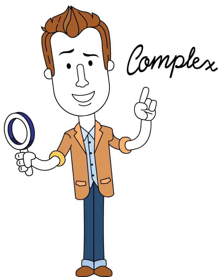 Man Solving Complex Problems with maps Man Solving Complex Problems with maps